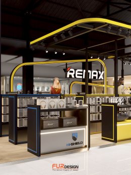 ออกแบบ ผลิต และติดตั้งร้าน : ร้าน  Ramax & HiShield Robinson จ.สมุทรปราการ
